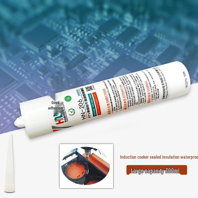 Induction Cooktop Panel Adhesive: Waterproof Silicone Sealant hn206