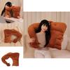 Weiches Plüsch-Freund-Körperkissen mit Armstütze für Geschenk und Komfort