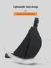 Men's Crossbody Bag: Stylish Cross-Border Single Shoulder Bag for Outdoor Sports, Cycling, Casual Travel, and Commute - High-End Chest Bag.