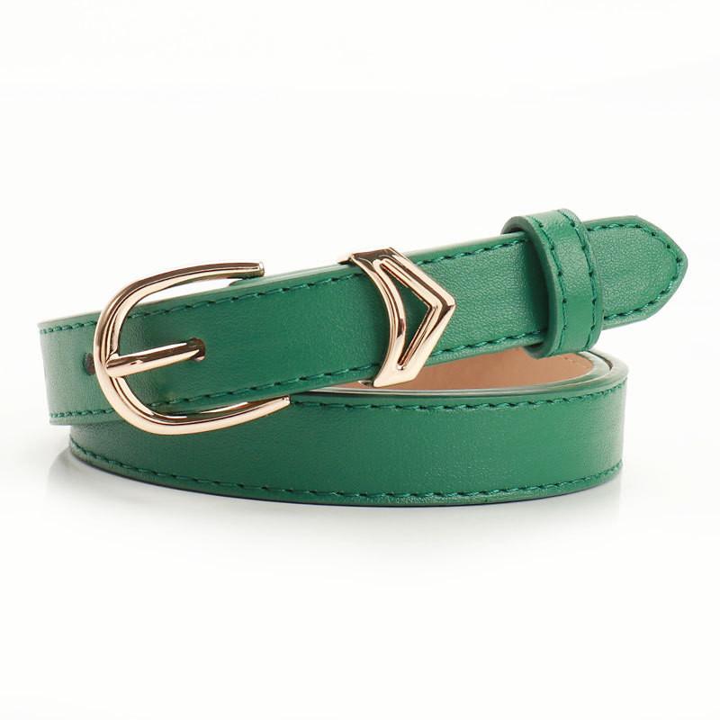 Female Alloy Buckle Waist Belt With Premium Pu Material For Elegant Outfits And Parties