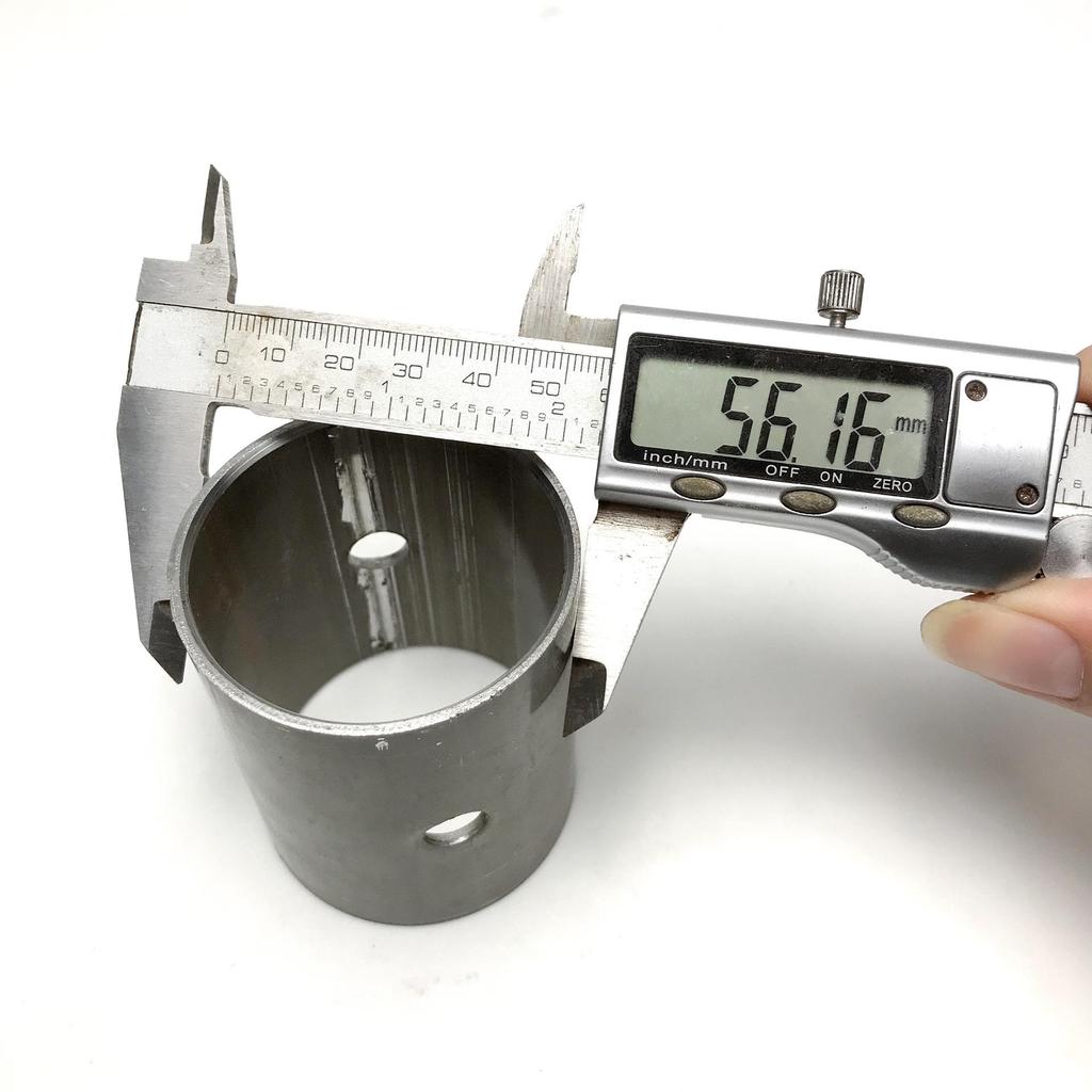 Perno del movimento centrale della cyclette: Diametro Esterno 56mm, Lunghezza 68mm - Tubo Rotante per Attrezzature Fitness
