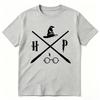 Harry Potter Glasses Moving Logo Funny Graphic T-shirt, Unisex Fashion High Quality Short Sleeve Women And Men T-shirt