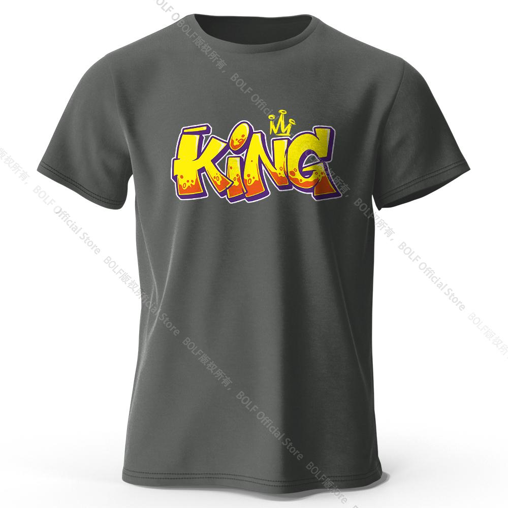 Men's Printed T-Shirt 100% Cotton Oversized Royal Graphic Tees for Women Summer Tops Premium Streetwear