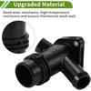 Thermostat Housing for BMW 340i/340i XDrive 2012-2019, for BMW 540i/540i XDrive 2017-2022, for BMW X3 X4 440i 740i Engine Coolant Thermostat Replace