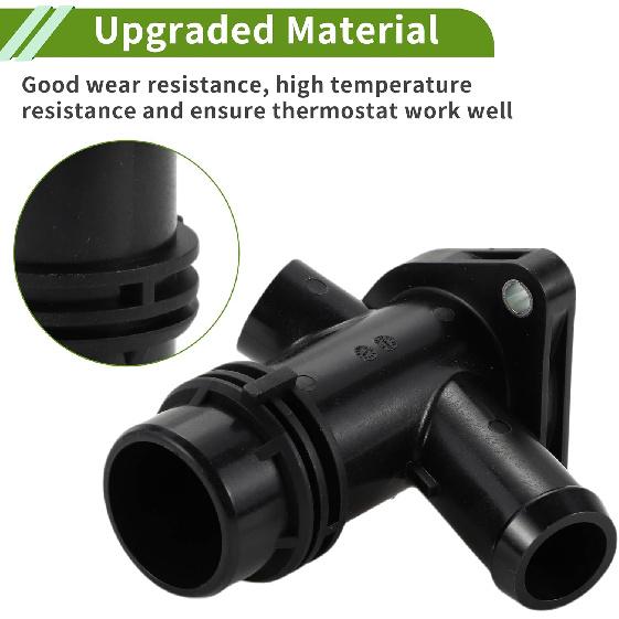 Thermostat Housing for BMW 340i/340i XDrive 2012-2019, for BMW 540i/540i XDrive 2017-2022, for BMW X3 X4 440i 740i Engine Coolant Thermostat Replace