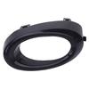 Fog Light Cover Shockproof Strong Structure Fog Lamp Bezel Bumper Insert Replacement for Si Sedan 2013-2015