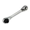 1/4Inch Mini Ratchet Wrench 72 Tooth With Double Drive Heads For Tight Space Alloy Steel Construction 99mm