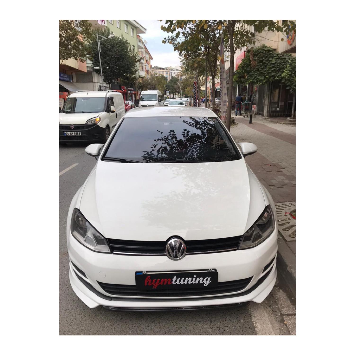 

Для Volkswagen Golf 7 Bat Зеркальная крышка Piano Black, ABS пластик
