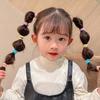 50Pcs Hair Ties Girls Candy Color Elastic Hair Band Baby Cute Trendy Comfortable Headwear Hair Ties Kid Hair Accessories