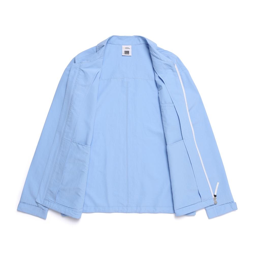 Nationalgeographic N251Ujp902 Out-Pocket Zip-Up Shacket Blue