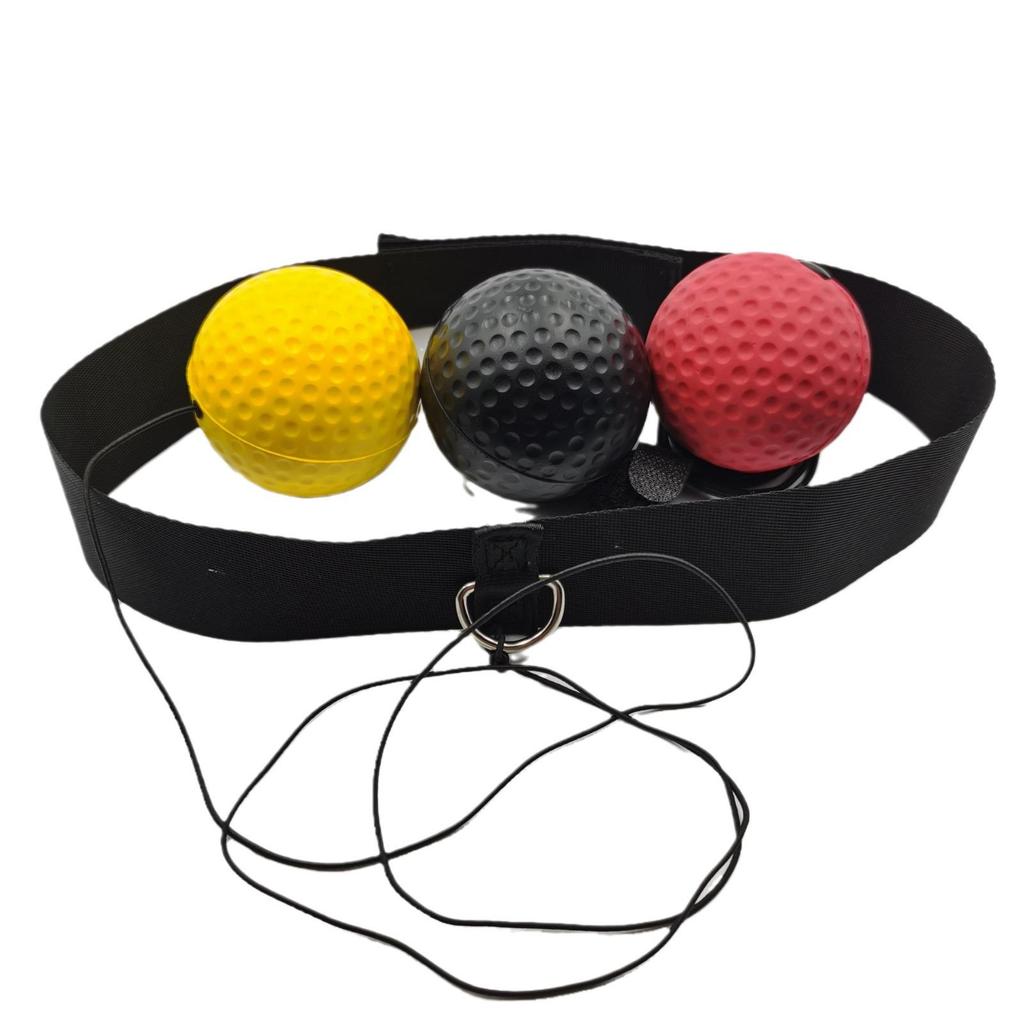 Head-Mounted Elastic Speed Ball for Boxing and Home Fitness