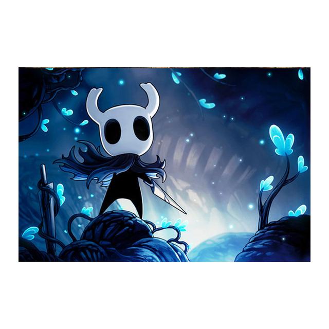 Hollow Creativity Map Game Knight Poster Canvas Painting Wall Art Pictures Posters and Prints for Living Game Room Home Decor No Frame
