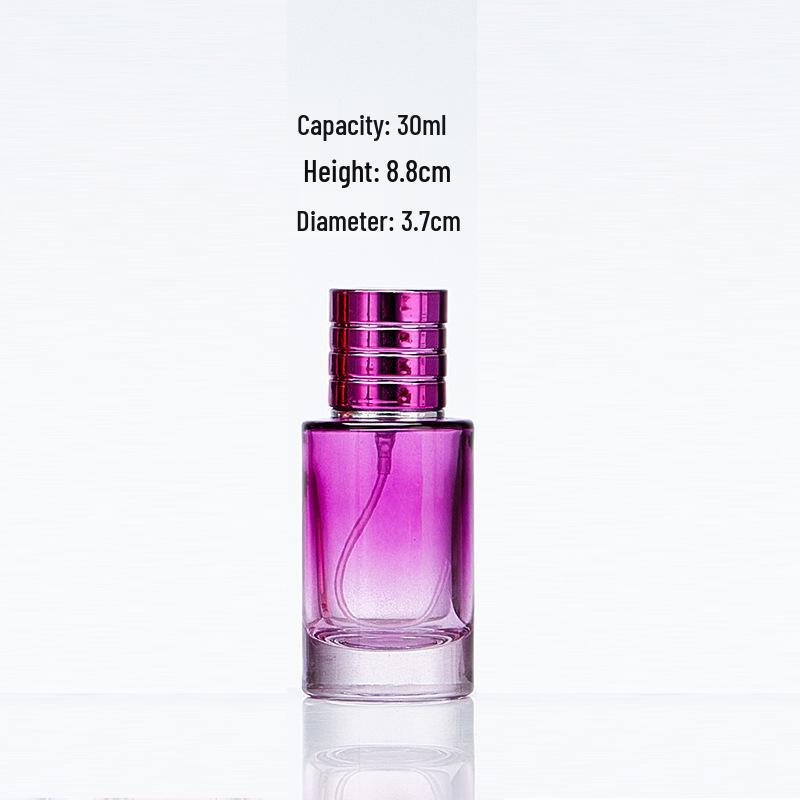 Gradient Perfume Decanter 30ml, Colored Spray Bottle 50ml/100ml, Hydrating Lotion Bottle Sample