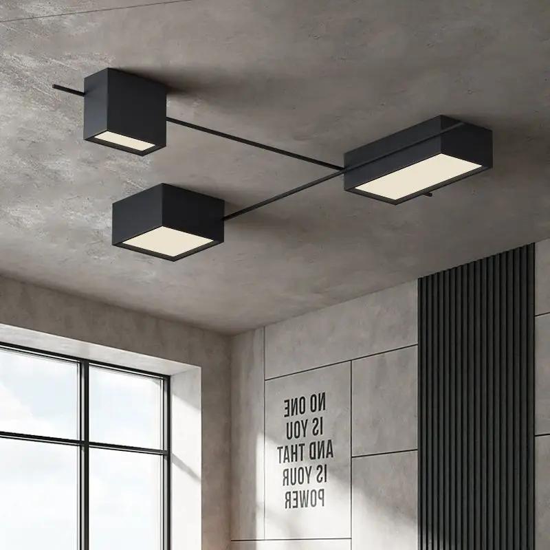 Nordic Modern LED Ceiling Light For Living Dining Room Bedroom Home Decor  Minimalist Indoor Lighting Fixture Chandeliers Luster