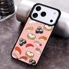 Japanese Sushi Food Phone Case for iPhone 17 16 15 Pro Max Air 14 13 12 11 Plus Shockproof Cover