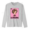 La Enojona Dona Florinda Chilindrina Chavodel8 Funny Mexican Loteria T Shirt Vintage Washed Breathable Designer Clothes Graphic