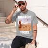 2026 New Model Marcus The Worm Rigatoni Pasta Tshirt Y2k Sarcastic Joke Saying Tee Novelty Gift Streetwear Aesthetic Clothes Sh