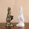 Sexy Maiden Figurine Resin Figure Sculpture Greek Goddess Venus Statue European Home Living Room Desktop Bookshelf Decoration