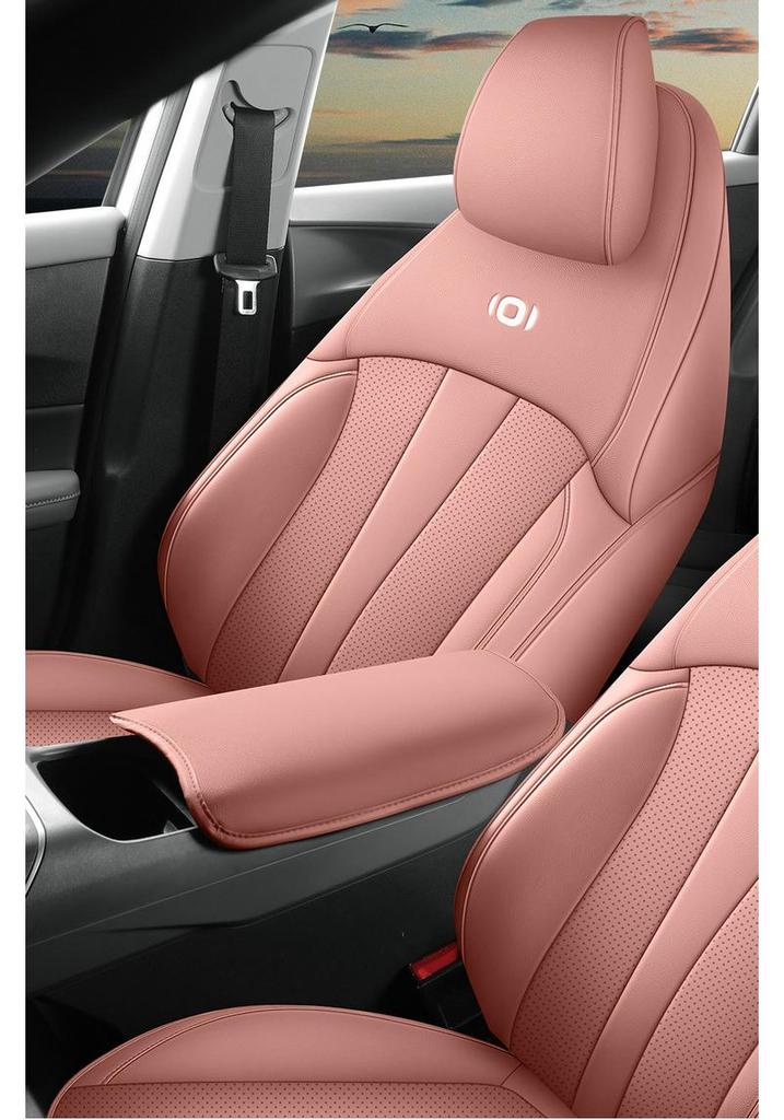 Qiyuan A05 Five-Seater Leather Car Seat Cushion - All-Season Universal Cover