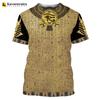 Altägyptisches Horus 3D-Druck T-Shirt Gott Auge Ägyptens Pharao Anubis Grafik T-Shirt Männer Frauen Lässig Streetwear Tops