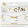 HARRY POTTER Hufflepuff Bar Bracelet Silver