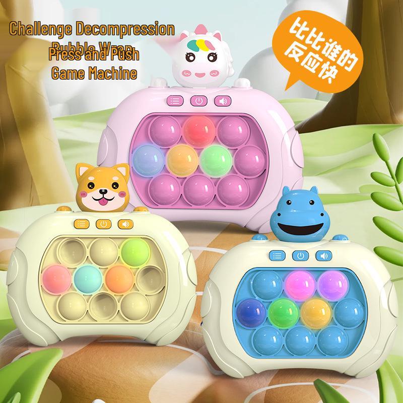 Children's Press-and-Pop Whack-a-Mole Memory Training Toy