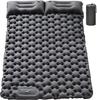 Outdoor Inflatable Mat Camping Foot Pump Moisture-Proof Double Sleeping Pad Lunch Break Car-Mounted Mattress Pillow Outdoor