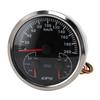 110mm 4 3 8in 3 In 1 GPS Speedometer Odometer with Voltmeter Fuel Level Gauge Turn Signal 200KM H for RV Yacht Truck