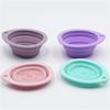 Silicone Foldable Makeup Brush Cleaner, Brush Scrubber Bowl, Portable Washing Tool Cosmetic Brush Cleaner