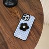 ins color plaid fruit holder 16 apple 17pro max mobile phone case iphone14 retro 13 Korean women