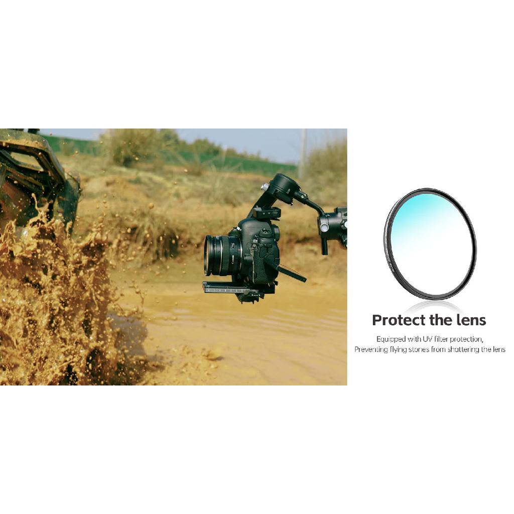 YOPHY UV Filter Protection Ultra Slim Multi Coated Ultraviolet Protection Lens Filter 37/40.5/43/49/52/55/58/62/67/72/77/82mm