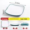 Melamine Square Shallow Plate for Restaurants and Hotels - Commercial Fast Food or Rice Bowl Plate