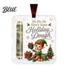 Festive Cash Storage Pendant Retro Christmas Holder Pendant Money Tree Decoration Transparent Acrylic Gift Tag Holiday Hanging Ornament with
