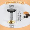 4 Pieces Adjustable Anti-Vibration Bed Tools, Stoppers, Lightweight, Non-Slip, Alloy Stabilizers