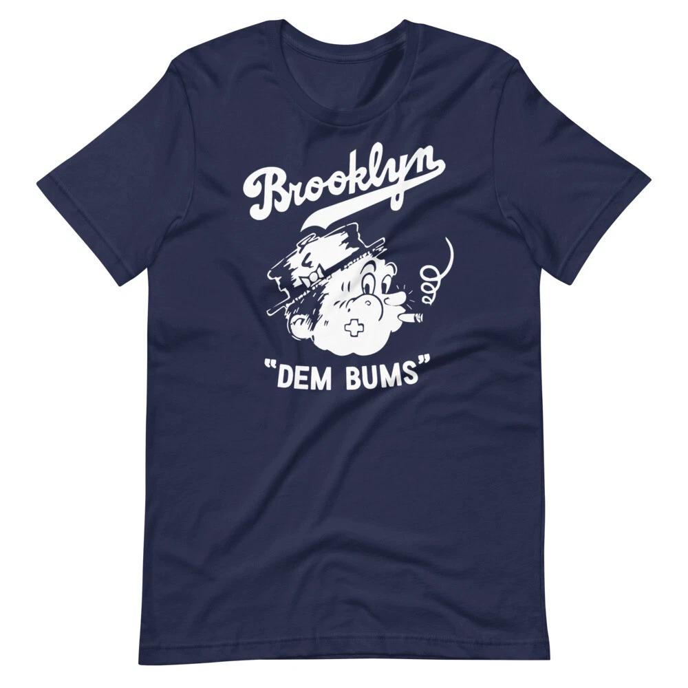 BROOKLYN Baseball DEM BUMS Ebbets Tee Short-Sleeve Unisex T-Shirt XL