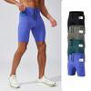 New Summer Style Men's Slim-Fit Compression Shorts for Fitness and Gymnastics Marathon Running and Sports