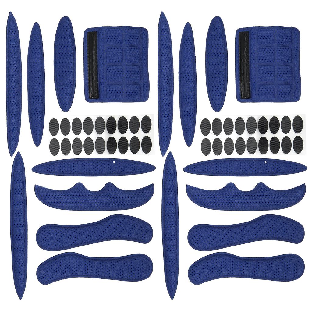 SK202 Helmet Padding Kit AntiCollision Electric Bicycle Helmet Liner Sponge Hook&Loop