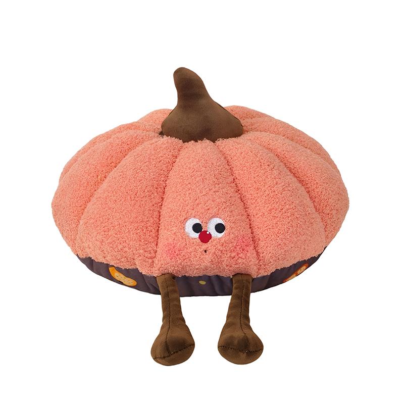 Cartoon Pompoen Pluche Speelgoed Kussen Schattige Pompoen Pluche Speelgoed Zacht Gevuld Planten Pluche Kussen Bank Stoel Kussen Meisjes Cadeaus 40cm