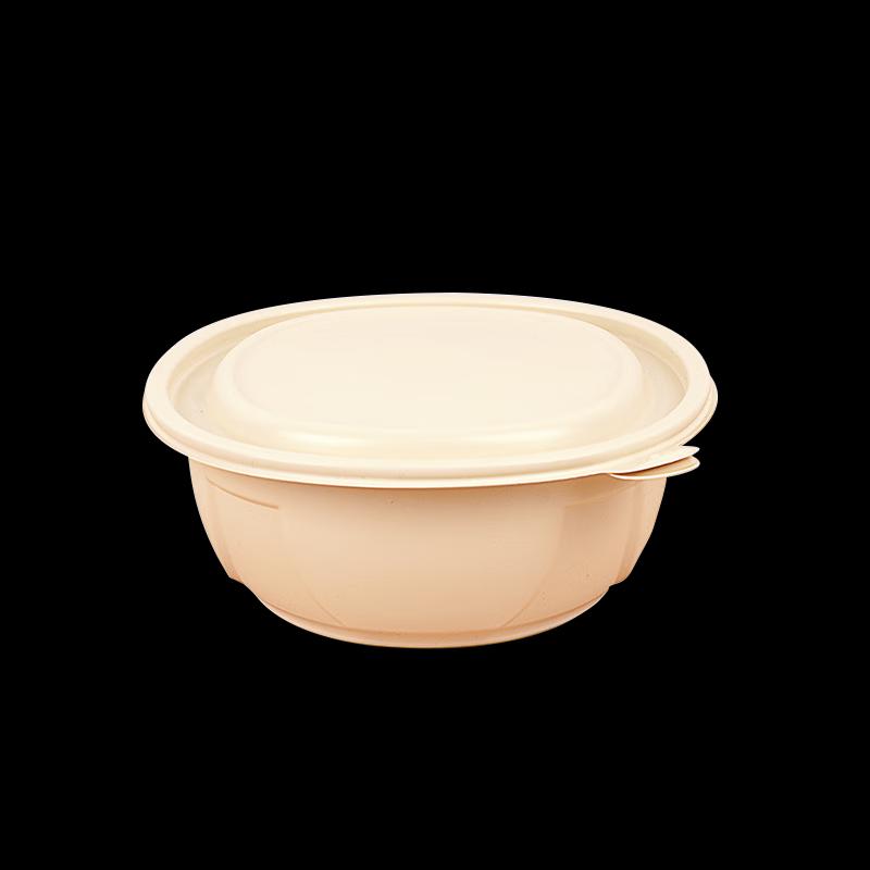 Degradable Corn Starch Disposable Round Meal Box FY1250