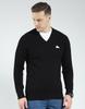 Monte Carlo Men's Wool Full Sleeves V Neck Sweater