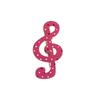 Cute Acrylic Musical Note Hairpins Creative Sweet Polka Dot Hair Clips Anti Slip Elegant Korean Fashion Hair Accessories Girls