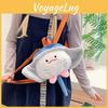 Cute Cartoon Sea Animal Plush Backpack Ergonomic Straps For Kindergarten Essentials