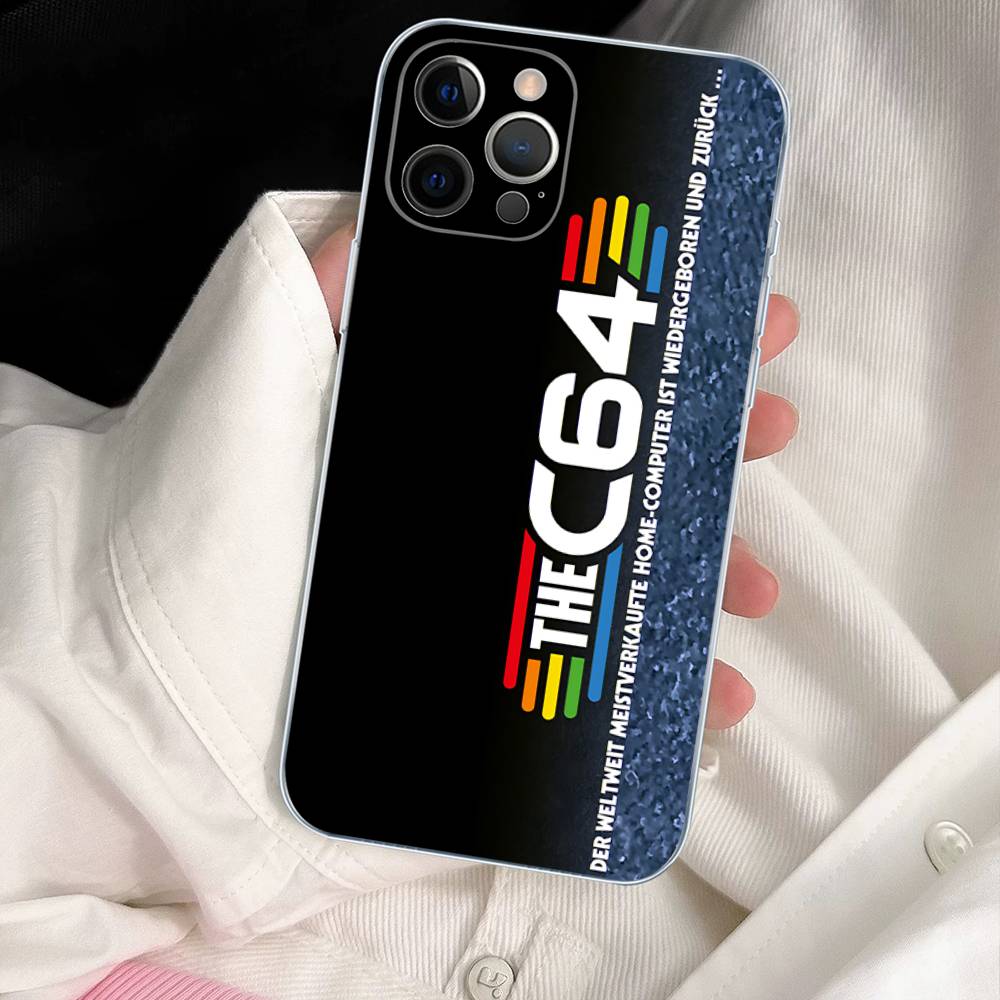 C-Commodore 64 Phone Case For IPhone 17 16 15 14 13 12 11 Pro Max Plus Soft Cover Personalized DIY