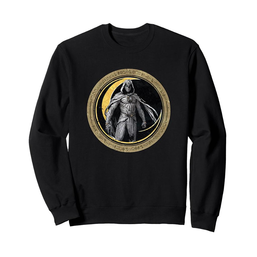 Marvel Womens/Ladies Moon Knight Hieroglyph Moon Sweatshirt