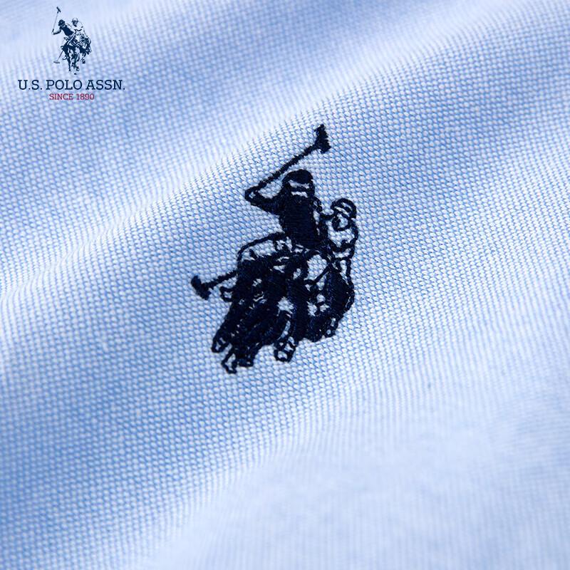 U.S. Polo Assn. Women's Long-Sleeve Pure Cotton Shirt