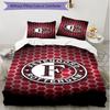 3pcs Duvet Cover Set (1*Duvet Cover + 2*Pillowcase, Without Core), Feyenoord Print Soft All‑Season Bedding Set, Home Bedroom Decor Gift