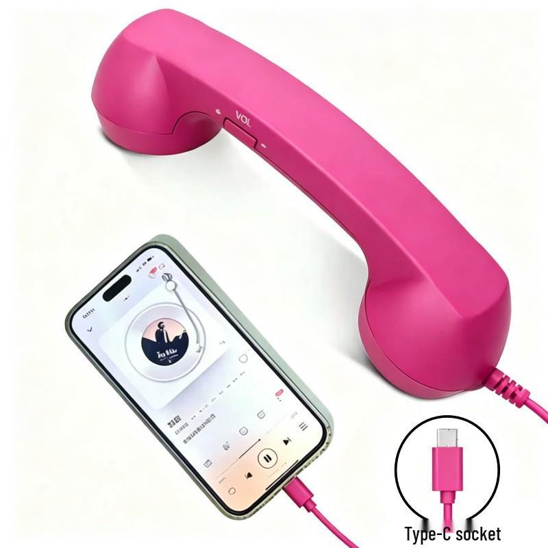 Auricolare retrò con microfono esterno per telefoni cellulari