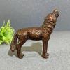 Legierung Heulender Wolf Statue Skulptur Figur Handwerk Einrichtung für Heimdekor Wohnzimmer Veranda Dekorationen Büro Schreibtisch Ornamente