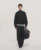 Noise Washed Cotton Harrington Jumper Jacket - Black