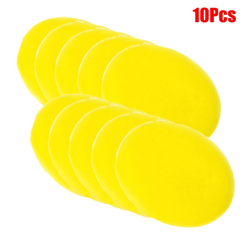 10Pcs High Quality Polishing Pad Car Waxing Sponge Car Care Tools Accessories Polishing Car Buffing Foam Applicator Sponge